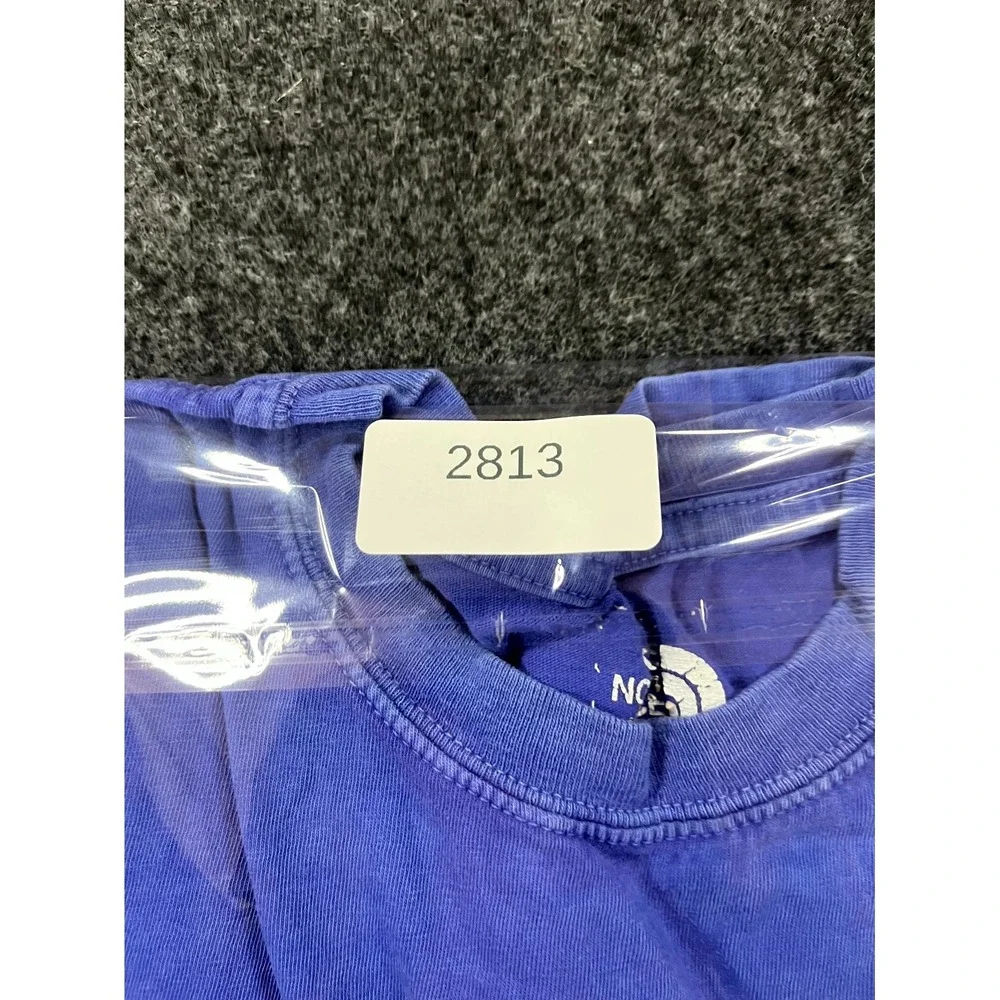 The North Face Standard Fit T Shirt Mens M Blue Graphic Fine Alpine Equipment